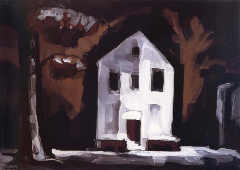 Oscar Bluemner Radiant Night oil painting picture